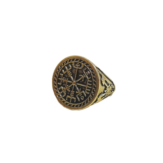 Viking Compass Vegvisir Ring